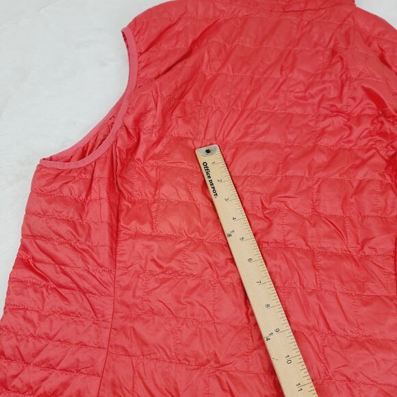 Patagonia Women's Red Nano Puff Sleeveless Thermal Puffer Vest Size XL - Picture 14 of 15